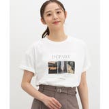 アイボリー×クロ | トップス Tシャツ 半袖Tシャツ | Honeys