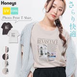 トップス Tシャツ 半袖Tシャツ | Honeys | 詳細画像1 