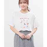 トップス Tシャツ 半袖Tシャツ | Honeys | 詳細画像4 