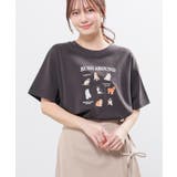 トップス Tシャツ 半袖Tシャツ | Honeys | 詳細画像6 