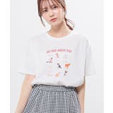 ホワイト | トップス Tシャツ 半袖Tシャツ | Honeys