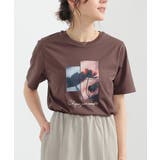 ブラウン | トップス Tシャツ 半袖Tシャツ | Honeys