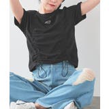 ブラック | トップス Tシャツ 半袖Tシャツ | Honeys