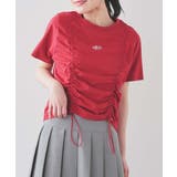 レッド | トップス Tシャツ 半袖Tシャツ | Honeys