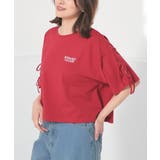 レッド | 【ハニーズ】トップス Tシャツ 半袖Tシャツ | Honeys
