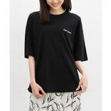ブラック | トップス Tシャツ ５分袖Tシャツ | Honeys
