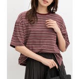 アカボーダー | トップス Tシャツ カットソー | Honeys