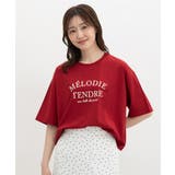 レッド | トップス Tシャツ 半袖Tシャツ | Honeys