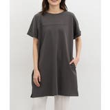 スミクロ | ワンピース 半袖 ひざ丈 | Honeys
