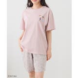 ピンク×グレー | ルームウェア 部屋着 ちびまる子ちゃん | Honeys