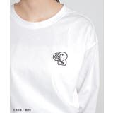 ホワイト | トップス Tシャツ ロンＴ | Honeys