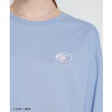 サックス | トップス Tシャツ ロンＴ | Honeys