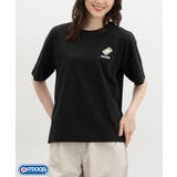 ブラック | トップス Tシャツ 半袖Tシャツ | Honeys