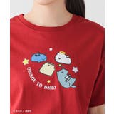 レッド | トップス Tシャツ 半袖Tシャツ | Honeys