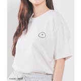 ホワイト | Tシャツ 半袖Tシャツ トップス | Honeys