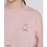 ピンク | トップス スウェット 長袖 | Honeys