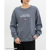 ブルー | トップス スウェット 長袖 | Honeys