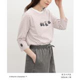 トップス Tシャツ ７分袖Tシャツ | Honeys | 詳細画像8 