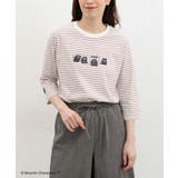 オフ×アカ | トップス Tシャツ ７分袖Tシャツ | Honeys