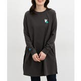 スミクロ | ワンピース 長袖 ひざ丈 | Honeys