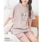 ピンク | ルームウェア 部屋着 上下セット | Honeys