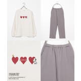 ルームウェア 部屋着 上下セット | Honeys | 詳細画像5 