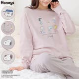 ルームウェア 部屋着 スヌーピー | Honeys | 詳細画像1 