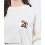 ホワイト | トップス Tシャツ ロンＴ | Honeys