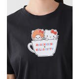 ブラック | トップス Tシャツ 半袖Tシャツ | Honeys