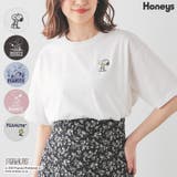 トップス Tシャツ 半袖Tシャツ | Honeys | 詳細画像1 