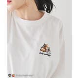 ホワイト | トップス Tシャツ 半袖Tシャツ | Honeys