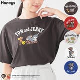トップス Tシャツ 半袖Tシャツ | Honeys | 詳細画像1