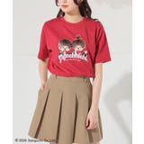 レッド | トップス Tシャツ 半袖Tシャツ | Honeys