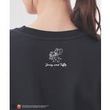 ネイビー | トップス スウェット 長袖 | Honeys