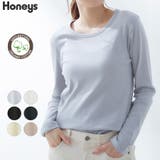 トップス Ｔシャツ ロンＴ | Honeys | 詳細画像1 