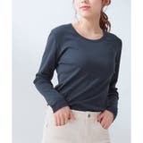 ネイビー | トップス Ｔシャツ ロンＴ | Honeys