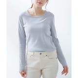 ブルーグレー | トップス Ｔシャツ ロンＴ | Honeys
