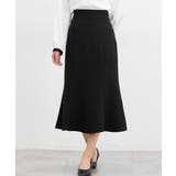 ブラック | ボトムス スカート ロングスカート | Honeys