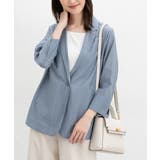 スモーキーブルー | アウター ジャケット テーラードジャケット | Honeys