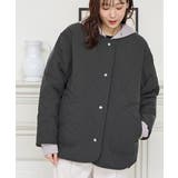 チャコール | アウター ブルゾン ジャケット | Honeys