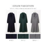 ワンピース シャツワンピース 長袖 | Honeys | 詳細画像17