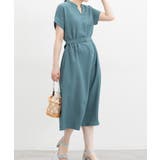 ワンピース 半袖 ロング丈 | Honeys | 詳細画像5