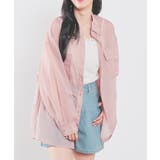 ピンク | トップス シアーシャツ シャツ | Honeys