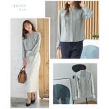 【WEB限定】トップス ブラウス 長袖 | Honeys | 詳細画像15