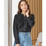 ブラック | 【WEB限定】トップス ブラウス 長袖 | Honeys