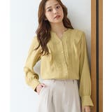 イエロー | 【WEB限定】トップス ブラウス 長袖 | Honeys
