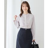 ライトグレー | トップス ブラウス 長袖 | Honeys