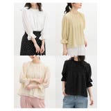 トップス ブラウス オフィス | Honeys | 詳細画像3 