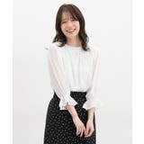 ホワイト | トップス ブラウス オフィス | Honeys