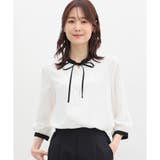 トップス ブラウス 7分袖 | Honeys | 詳細画像4